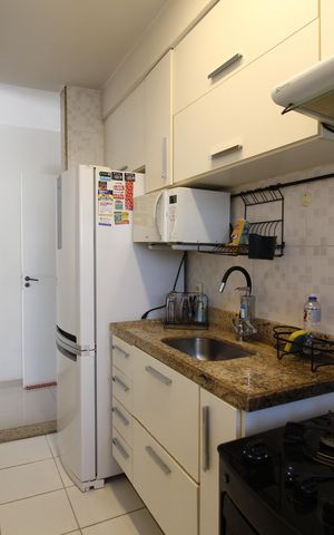 Apartamento à venda com 51m², 2 quartos e 1 vagaCozinha