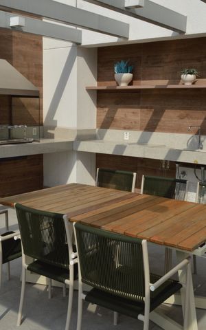 Studio para alugar com 21m², 1 quarto e sem vagaChurrasqueira