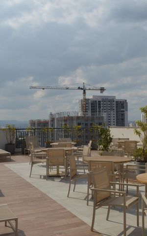 Studio para alugar com 21m², 1 quarto e sem vagaTerraço