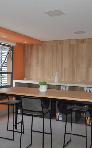 Studio para alugar com 21m², 1 quarto e sem vagaLavanderia