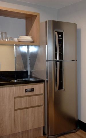 Studio à venda com 31m², 1 quarto e sem vagaCozinha