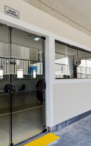 Apartamento para alugar com 38m², 2 quartos e 1 vagaÁrea comum - Salão de festas