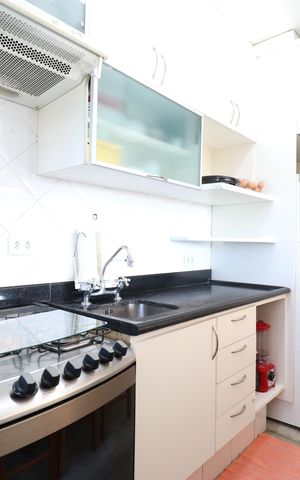 Apartamento à venda com 60m², 1 quarto e 1 vagaCozinha