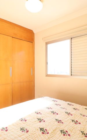 Apartamento à venda com 60m², 1 quarto e 1 vagaQuarto