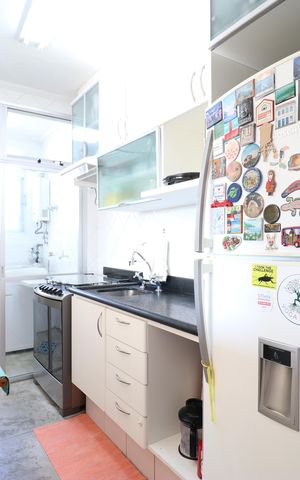 Apartamento à venda com 60m², 1 quarto e 1 vagaCozinha