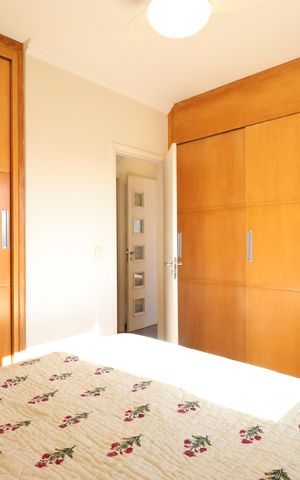Apartamento à venda com 60m², 1 quarto e 1 vagaQuarto