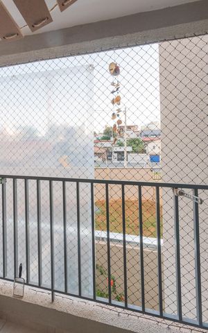 Apartamento à venda com 55m², 2 quartos e 1 vaga Apartamento à venda com 55m², 2 quartos e 1 vagaSacada da Sala