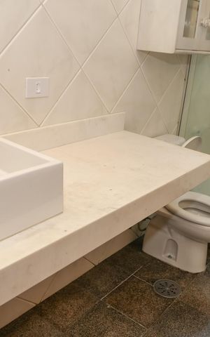 Apartamento à venda com 118m², 3 quartos e 1 vaga Apartamento à venda com 118m², 3 quartos e 1 vagaBanheiro da Suíte