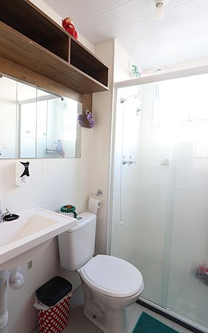 Apartamento para alugar com 55m², 2 quartos e 1 vagaBanheiro