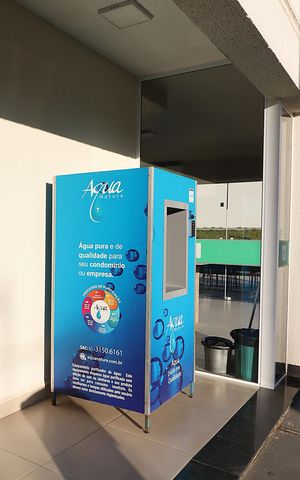 Apartamento para alugar com 55m², 2 quartos e 1 vagamáquina de Agua de autoatendimento