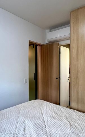 Apartamento à venda com 57m², 1 quarto e 2 vagas Apartamento à venda com 57m², 1 quarto e 2 vagasSuíte