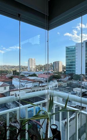 Apartamento à venda com 57m², 1 quarto e 2 vagas Apartamento à venda com 57m², 1 quarto e 2 vagasVista da Varanda