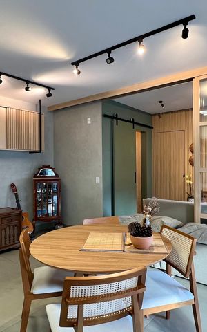 Apartamento à venda com 57m², 1 quarto e 2 vagas Apartamento à venda com 57m², 1 quarto e 2 vagasSala/Cozinha