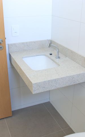 Apartamento para alugar com 78m², 2 quartos e 1 vagaBanheiro da Suíte 1