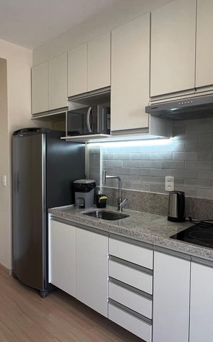 Studio para alugar com 24m², 1 quarto e sem vaga Studio para alugar com 24m², 1 quarto e sem vagaCozinha