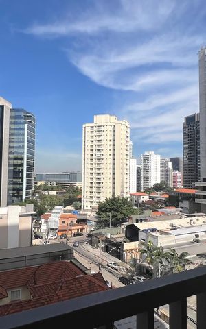 Studio para alugar com 24m², 1 quarto e sem vaga Studio para alugar com 24m², 1 quarto e sem vagaSacada