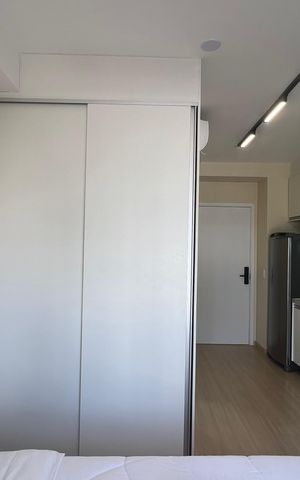 Studio para alugar com 24m², 1 quarto e sem vaga Studio para alugar com 24m², 1 quarto e sem vagaQuarto