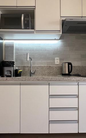Studio para alugar com 24m², 1 quarto e sem vaga Studio para alugar com 24m², 1 quarto e sem vagaCozinha