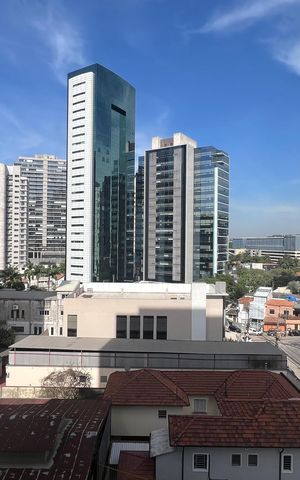 Studio para alugar com 24m², 1 quarto e sem vaga Studio para alugar com 24m², 1 quarto e sem vagaVista da Sacada