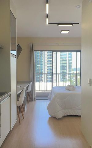 Studio para alugar com 24m², 1 quarto e sem vaga Studio para alugar com 24m², 1 quarto e sem vagaCozinha