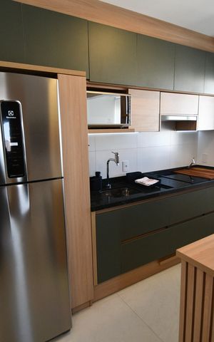 Apartamento à venda com 47m², 1 quarto e 1 vagaCozinha