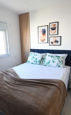 Apartamento à venda com 47m², 1 quarto e 1 vagaQuarto