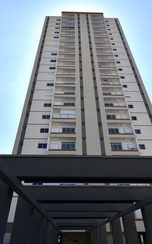 Apartamento à venda com 47m², 1 quarto e 1 vagaFachada do bloco