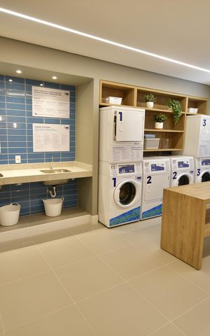 Apartamento à venda com 47m², 1 quarto e 1 vagaÁrea comum - Lavanderia