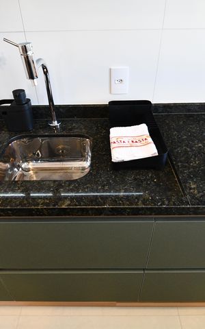 Apartamento à venda com 47m², 1 quarto e 1 vagaCozinha