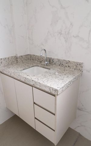 Apartamento para alugar com 66m², 2 quartos e 2 vagasBanheiro Social
