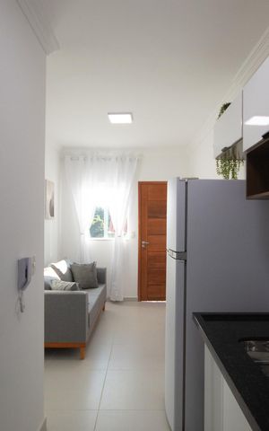Apartamento à venda com 33m², 1 quarto e sem vaga Apartamento à venda com 33m², 1 quarto e sem vagaCozinha