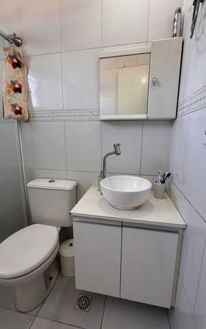 Apartamento à venda com 64m², 2 quartos e sem vaga Apartamento à venda com 64m², 2 quartos e sem vagaBanheiro