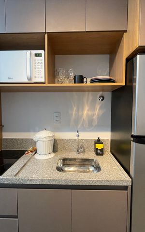 Apartamento para alugar com 24m², 1 quarto e sem vagaSala/Cozinha