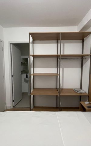 Apartamento para alugar com 24m², 1 quarto e sem vagaSuíte 