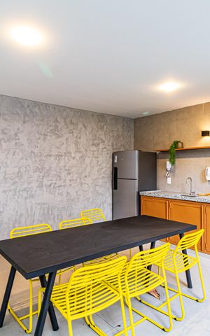 Apartamento para alugar com 24m², 1 quarto e sem vagaÁrea comum - Churrasqueira