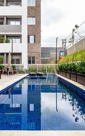 Apartamento para alugar com 24m², 1 quarto e sem vagaÁrea comum - Piscina