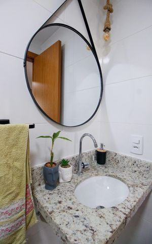 Apartamento para alugar com 52m², 2 quartos e 1 vagaBanheiro Social