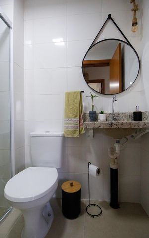 Apartamento para alugar com 52m², 2 quartos e 1 vagaBanheiro Social