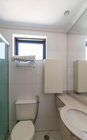 Apartamento para alugar com 50m², 1 quarto e 1 vaga Apartamento para alugar com 50m², 1 quarto e 1 vagaBanheiro