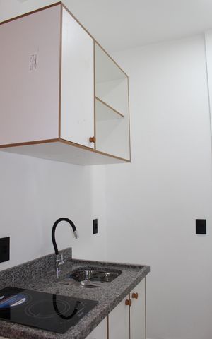 Studio para alugar com 24m², 1 quarto e sem vagaStudio
