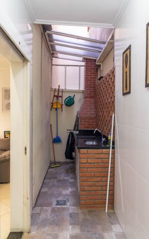 Casa de condomínio à venda com 73m², 2 quartos e 1 vaga Casa de condomínio à venda com 73m², 2 quartos e 1 vagaÁrea de Serviço - Churrasqueira