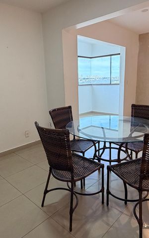 Apartamento para alugar com 90m², 4 quartos e 2 vagasSala de Jantar