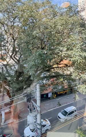 Studio para alugar com 24m², 1 quarto e sem vaga Studio para alugar com 24m², 1 quarto e sem vagaVista da Varanda