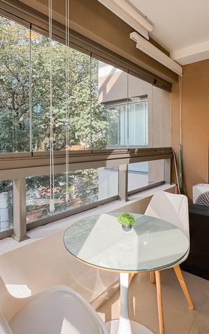 Studio para alugar com 24m², 1 quarto e sem vaga Studio para alugar com 24m², 1 quarto e sem vagaVaranda