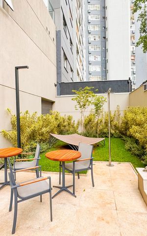 Studio para alugar com 24m², 1 quarto e sem vaga Studio para alugar com 24m², 1 quarto e sem vagaPiscina