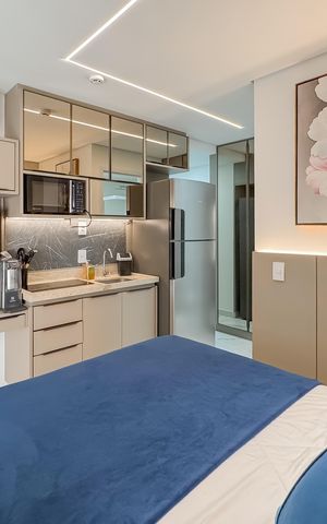 Studio para alugar com 24m², 1 quarto e sem vaga Studio para alugar com 24m², 1 quarto e sem vagaStudio