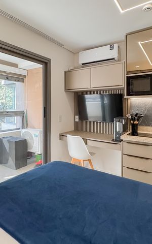 Studio para alugar com 24m², 1 quarto e sem vaga Studio para alugar com 24m², 1 quarto e sem vagaStudio