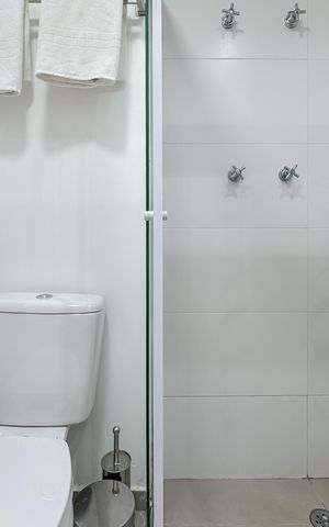 Studio para alugar com 24m², 1 quarto e sem vaga Studio para alugar com 24m², 1 quarto e sem vagaBanheiro