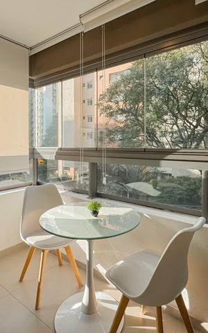 Studio para alugar com 24m², 1 quarto e sem vaga Studio para alugar com 24m², 1 quarto e sem vagaVaranda