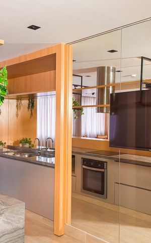Studio para alugar com 24m², 1 quarto e sem vaga Studio para alugar com 24m², 1 quarto e sem vagaEspaço Gourmet